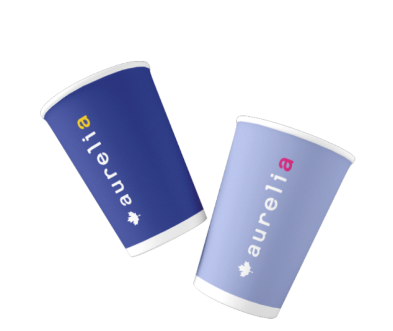 Aurelia Biodegradable Cups