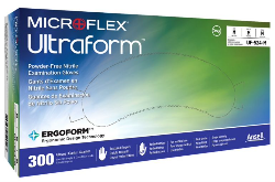 Microflex Gloves Ultraform Nitrile Textured 300/Box