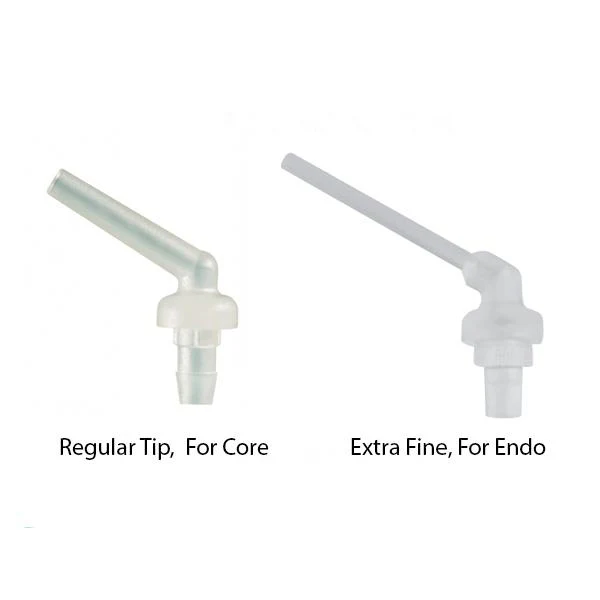 Mixing Tips Intra oral Clear Tips , Extra Fine Endo Long IntraOral Clear Tips , 25/pk
