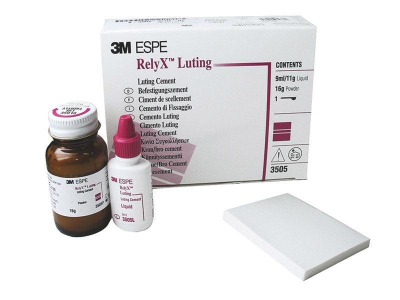 Relyx Luting Intro Kit 16g Powder, 9ml Liquid #3505 Glass Ionomer Permanent Cemen