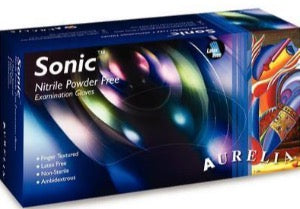 Aurelia Sonic  Exam Nitrile Powder Free Gloves 300/Box