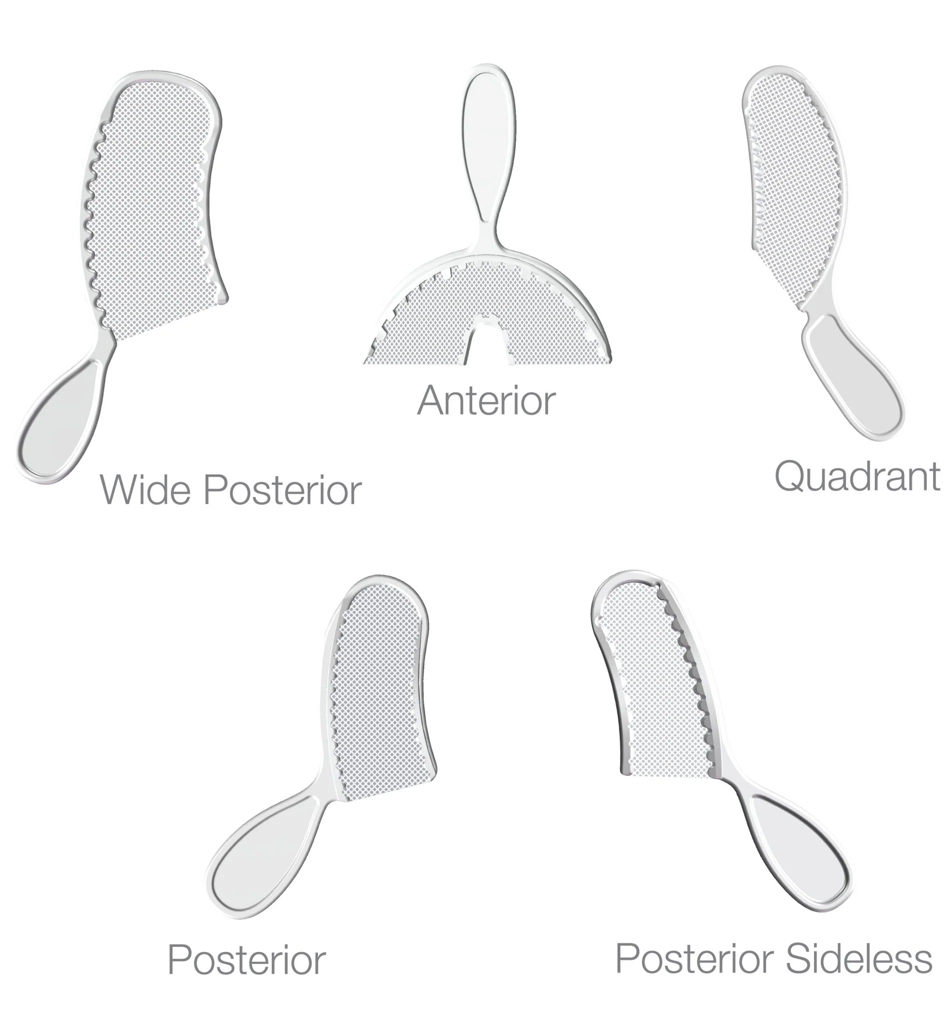 Premium Bite Registration Tray Dual Arch Mesh (Compare to Triple Tray )