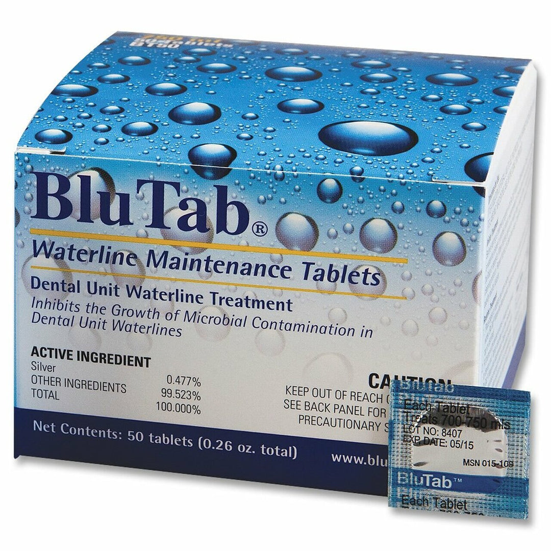 BT50-ProEdge, BluTab Waterline Maintenance Tablets (Blue Tab) 50/Pk