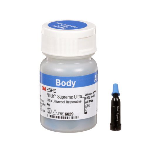 Filtek Supreme Ultra Body Universal Shade Capsules, 0.2gmx20