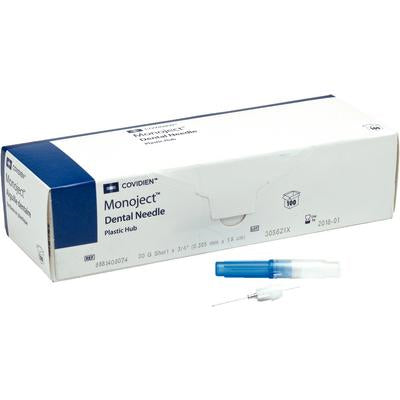 Monoject Needles 27G -30G #400 Plastic Hub,100/Pk
