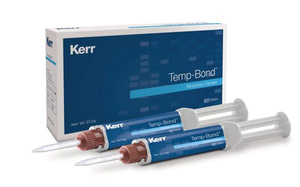 TempBond Automix Syringes with Tips 2x6gm, Temporary Cement Crown & Bridge
