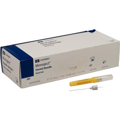 Monoject dental needles